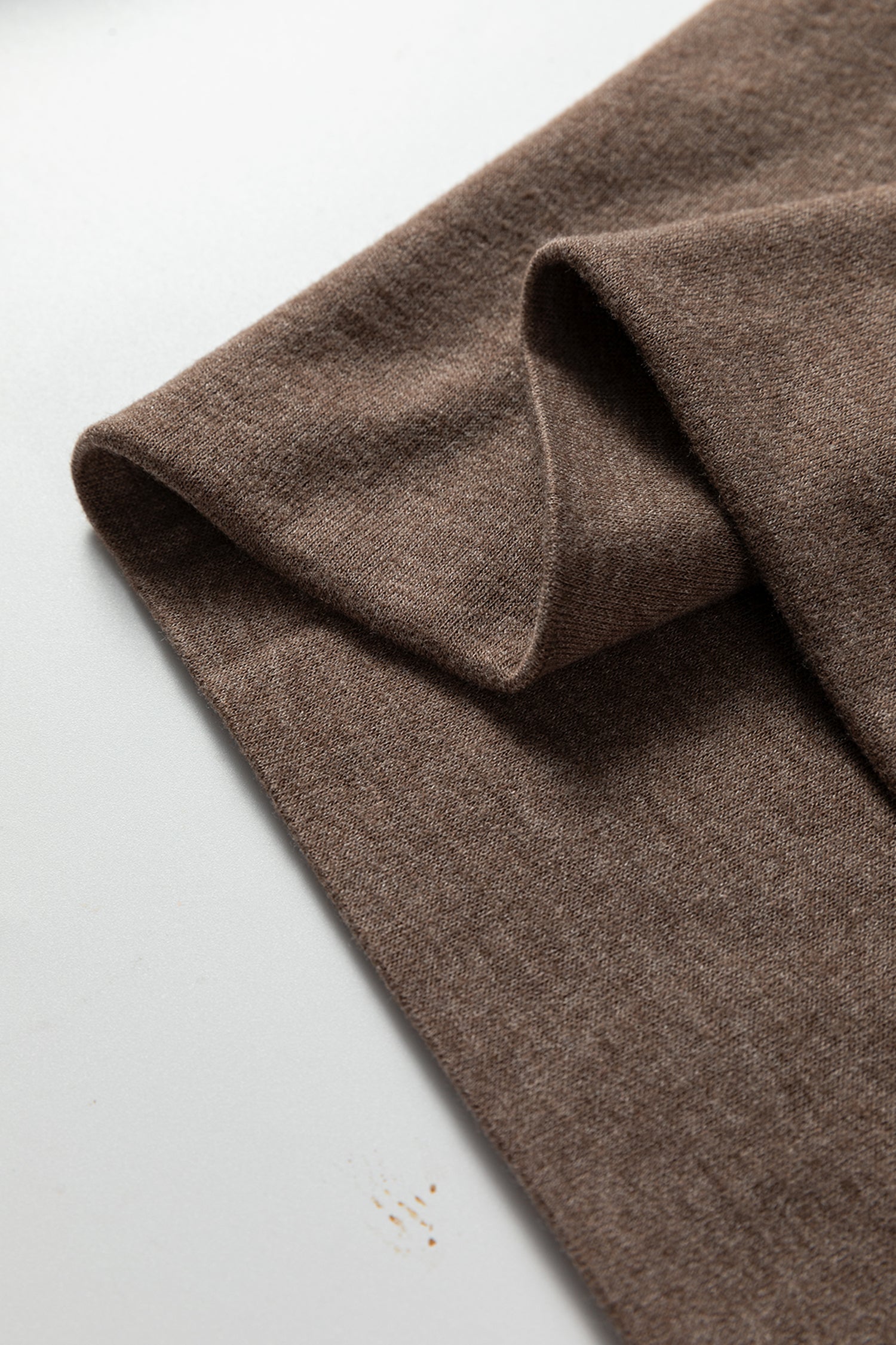 Grey Leopard Patchwork Dolman Sleeve High Low Baggy Top